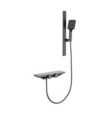 Смеситель для ванны Fmark FS24Q-03, графит