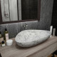 Раковина чаша Maretti EL13NS56-740MR, белый мрамор