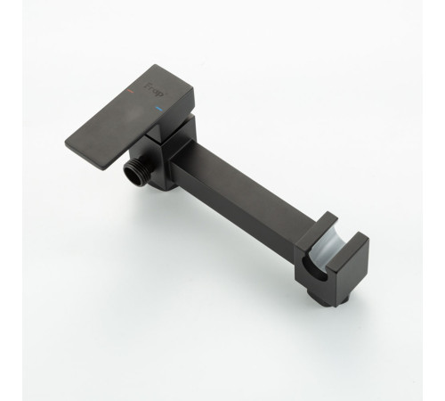 Гигиенический душ со смесителем FRAP F7591-6, черный