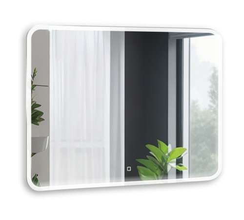 Зеркало RAVAL Призма Prz.02.1000x800/W/RL, 100 см
