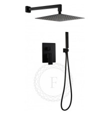 Душевая система встраиваемая FILARETE Fing FL1043BL, черный