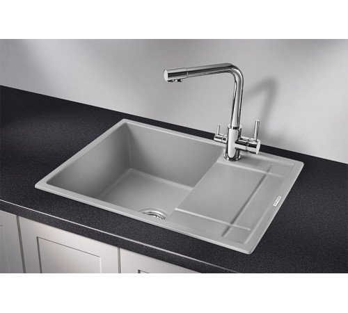Кухонная мойка Granula 6501, АЛЮМИНИУМ