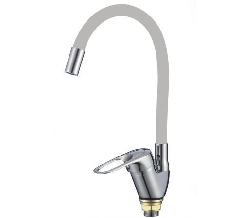 Смеситель для кухни с гибким изливом Fmark FM4104-04, хром