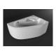 Ванна акриловая правосторонняя Relisan ARIADNA Гл000001461, 135x95
