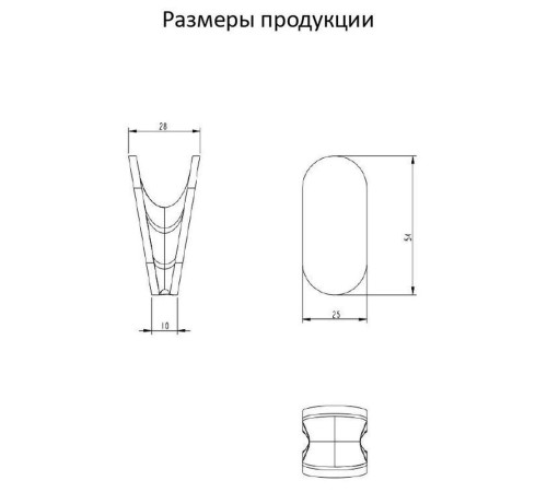 Крючок для ванной комнаты Grocenberg AC0051BG, графит