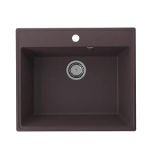Кухонная мойка Ulgran Quartz Forte 580-06, трюфель