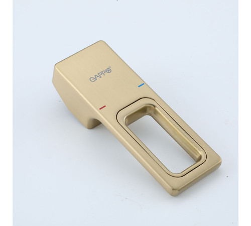Гигиенический душ со смесителем GAPPO G7217-3, золотой сатин