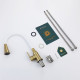 Смеситель для кухни Splenka S201.4308.03, золотой сатин