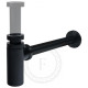 Сифон для раковины FILARETE FL70BL, черный