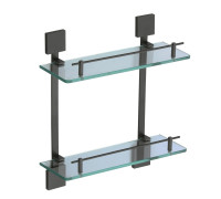 Полка стеклянная Savol S-06522H, черный