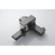 Смеситель для ванны Knotlor KN-22/GM, вороненая сталь