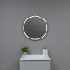 Зеркало Silver Mirrors Делуна/Deluna D800 TX (алюм. профиль, цвет черный, бесконтактный сенсор)