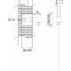 Гигиенический душ с термостатом Rose R965H, черный