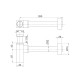 Сифон для раковины Webert AC0404015, хром