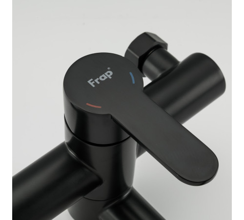 Смеситель для ванны FRAP F32801-6, черный
