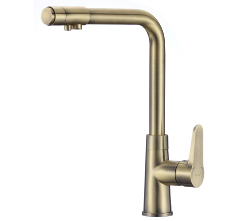 Смеситель для кухни с подключением к фильтру Savol S-L1804C, бронза