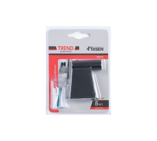 Крючок для ванной FIXSEN TREND FX-97805, черный