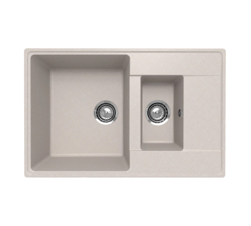 Кухонная мойка Ulgran Quartz Prima 780 1,5 K-10, песок