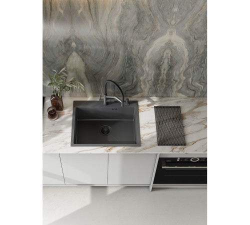 Кухонная мойка Raglo R700.5050.09, графит