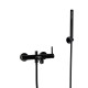 Смеситель для ванны FILARETE Roun FL2120BL, черный