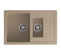 Кухонная мойка GranFest QUADRO 775KL, песок