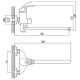 Смеситель для ванны Fmark FM2203, хром