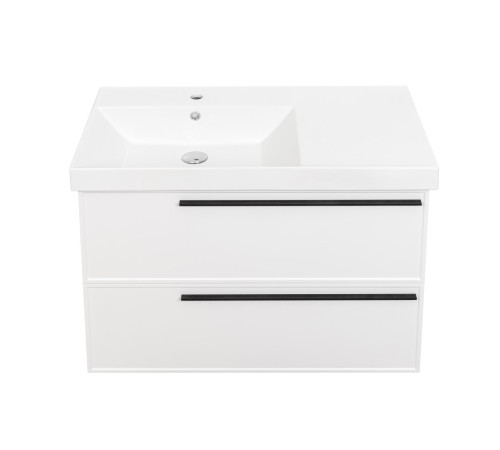 Раковина на тумбу La Fenice Cubo CU.NN.90L, чаша слева