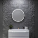 Зеркало Silver Mirrors Делуна/Deluna D700 2.2 (TX, алюм. профиль, цвет серебро,подогрев, сенсорный выключатель)