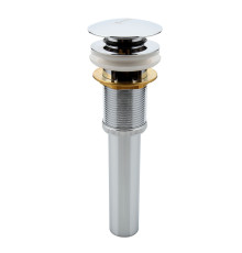 Донный клапан с переливом Frap F65-2, хром