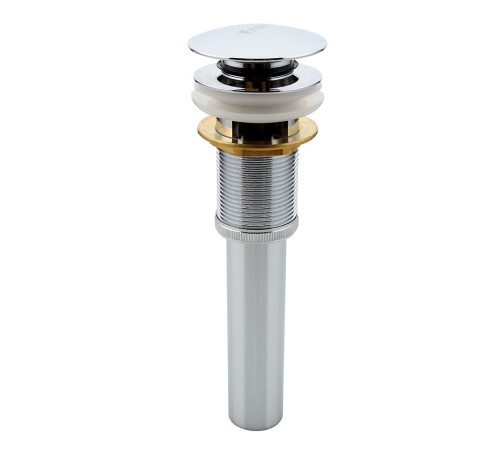 Донный клапан с переливом Frap F65-2, хром