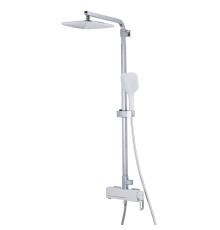 Душевая система GAPPO G2417-8, хром/белый