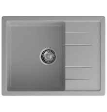 Кухонная мойка GranFest QUADRO 650L, серый