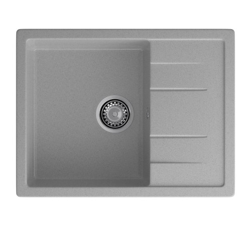 Кухонная мойка GranFest QUADRO 650L, серый