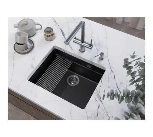 Кухонная мойка Grandex Aqua Comfort 500204, черный