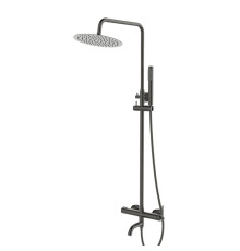 Душевая система Esko Bangkok Gun metal ST250BGGM, оружейная сталь