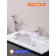 Смеситель для раковины с гигиеническим душем Prohanss P64.12, хром