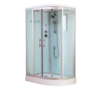 Душевая кабина Timo Standart Silver Fabric T-6602SLF, 120x85x220