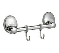 Планка с крючками для полотенец Haiba HB1615-2, хром