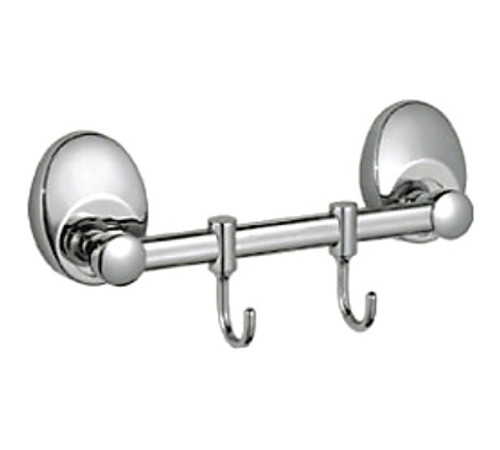 Планка с крючками для полотенец Haiba HB1615-2, хром