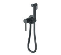 Гигиенический душ со смесителем Bronze de Luxe SCANDI 701B, черный