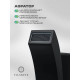 Смеситель для раковины высокий FILARETE Waterfall FL6010BL, черный