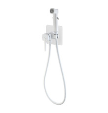 Гигиенический душ со смесителем Rose R245C, белый