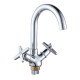 Смеситель для раковины Voda STR26L, хром