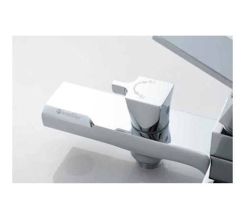 Смеситель для ванны Knotlor KN-22, хром