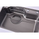 Мойка для кухни Fmark FSC6845Q, графит