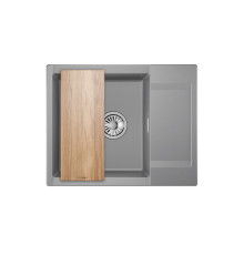 Кухонная мойка Granula 6202, АЛЮМИНИУМ