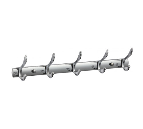 Планка с крючками Savol S-06205B, хром