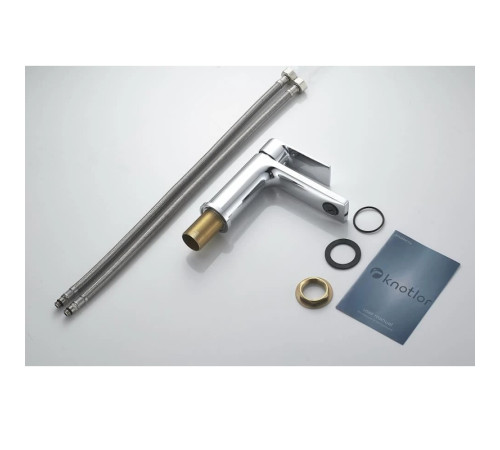 Cмеситель для раковины Knotlor KN-30, хром