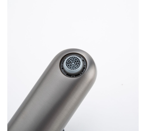 Смеситель для раковины Gappo G1027-9, оружейная сталь