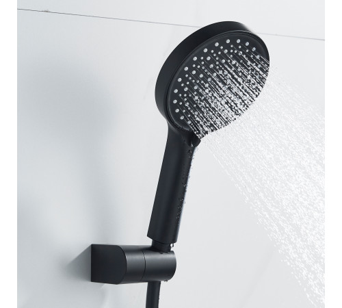 Смеситель для душа Shevanik S4716H, черный